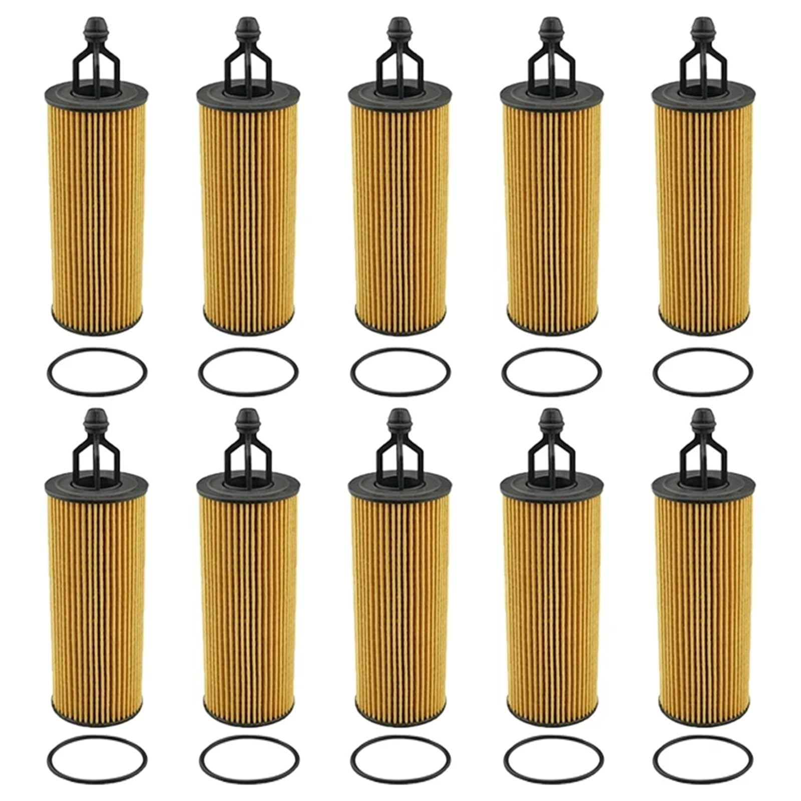Élément de filtre à huile Filtre à huile 5/10X pour Chrysler 300C, pourJeep Grand Cherokee, pourDodge Journey, Durango, pourRam pièces(10PCS)