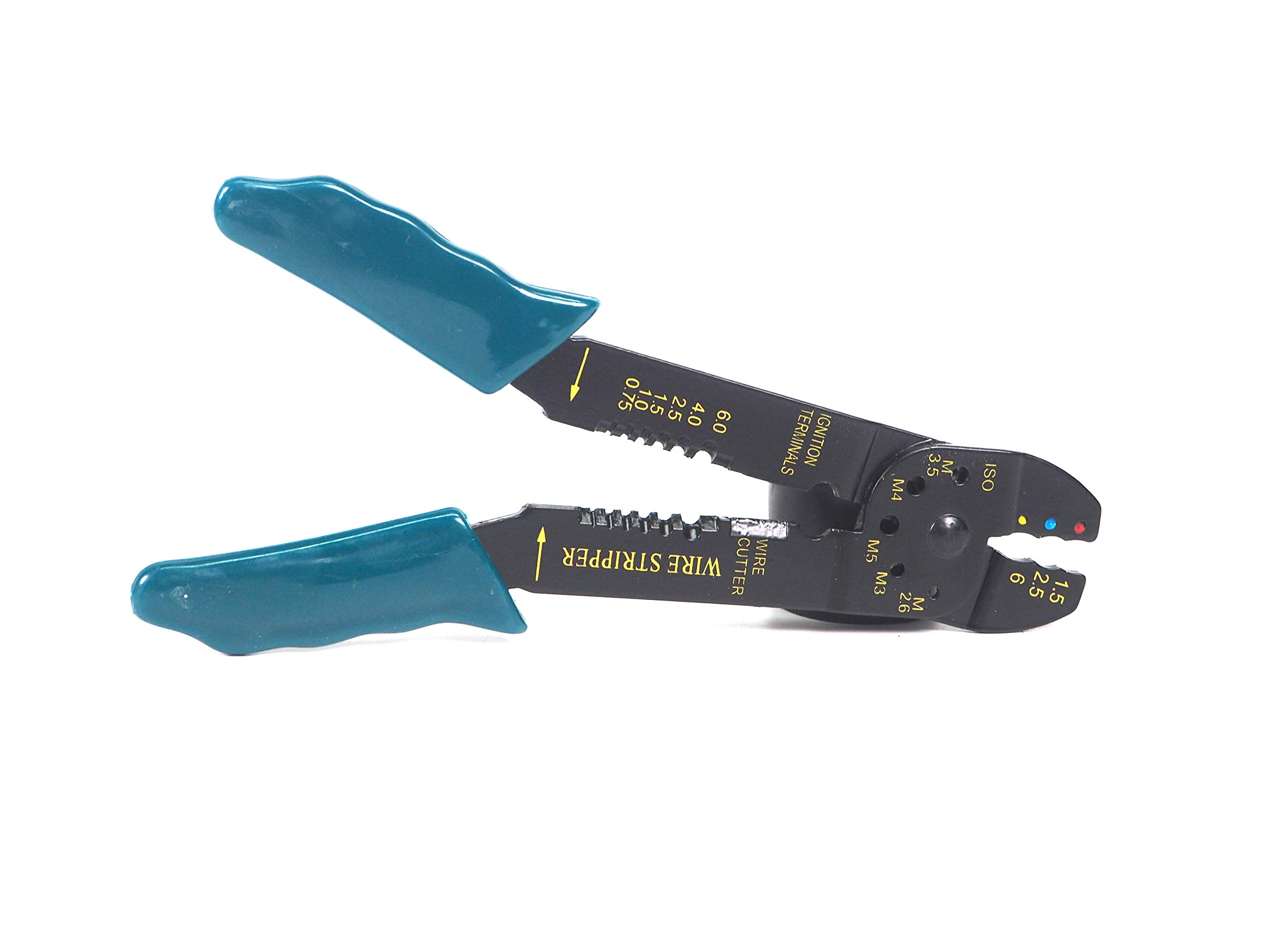 Sanfor 13050 Pack of 5 Plastic Blister Pliers for Telephone Cable, Crimper,