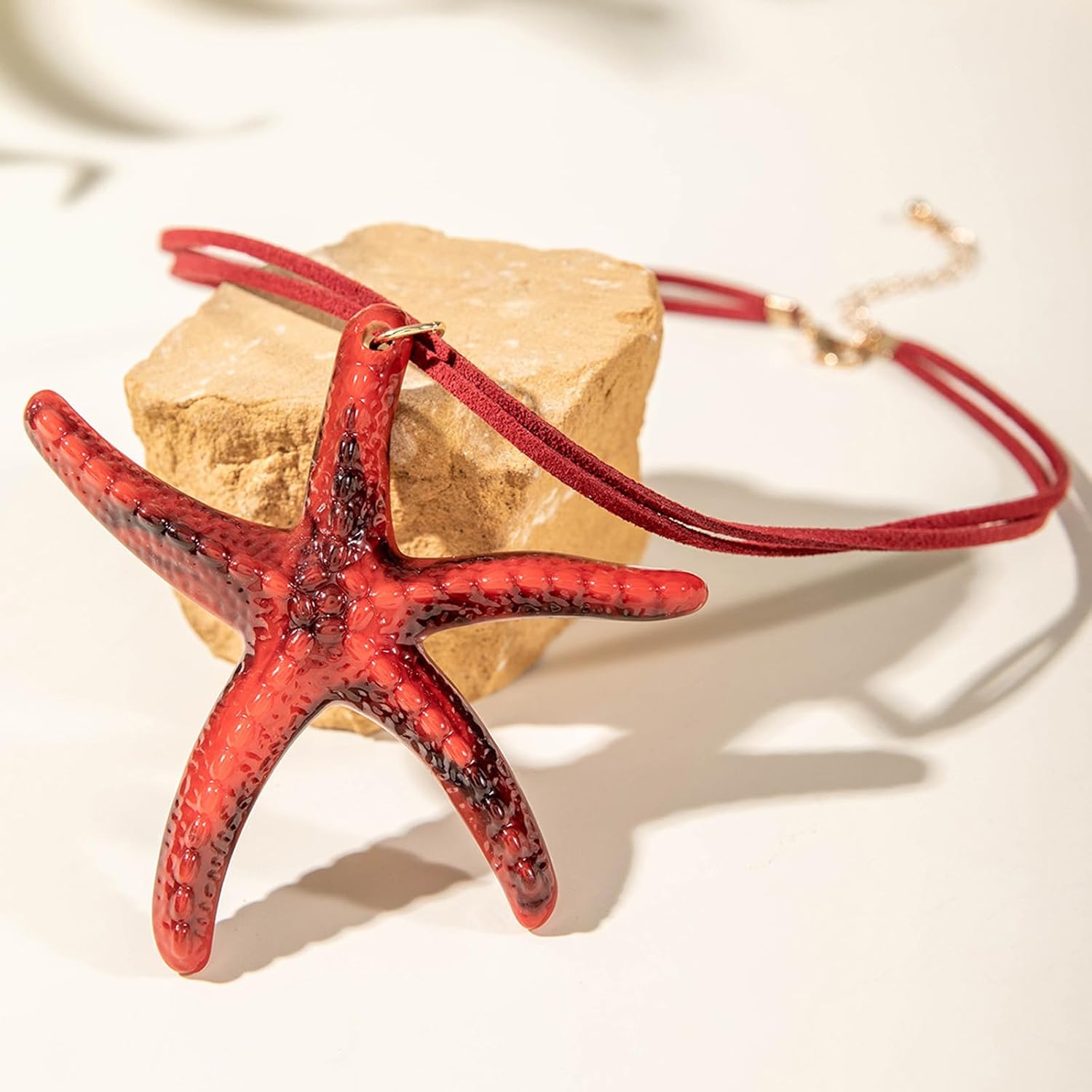 Pure White Conch Pendant Necklace Simple Dainty Gold Plated Ocean Charm Choker Natural Seashell Chain Trendy Boho Beach Jewelry for Women Summer Vacation Decorations - Image 4