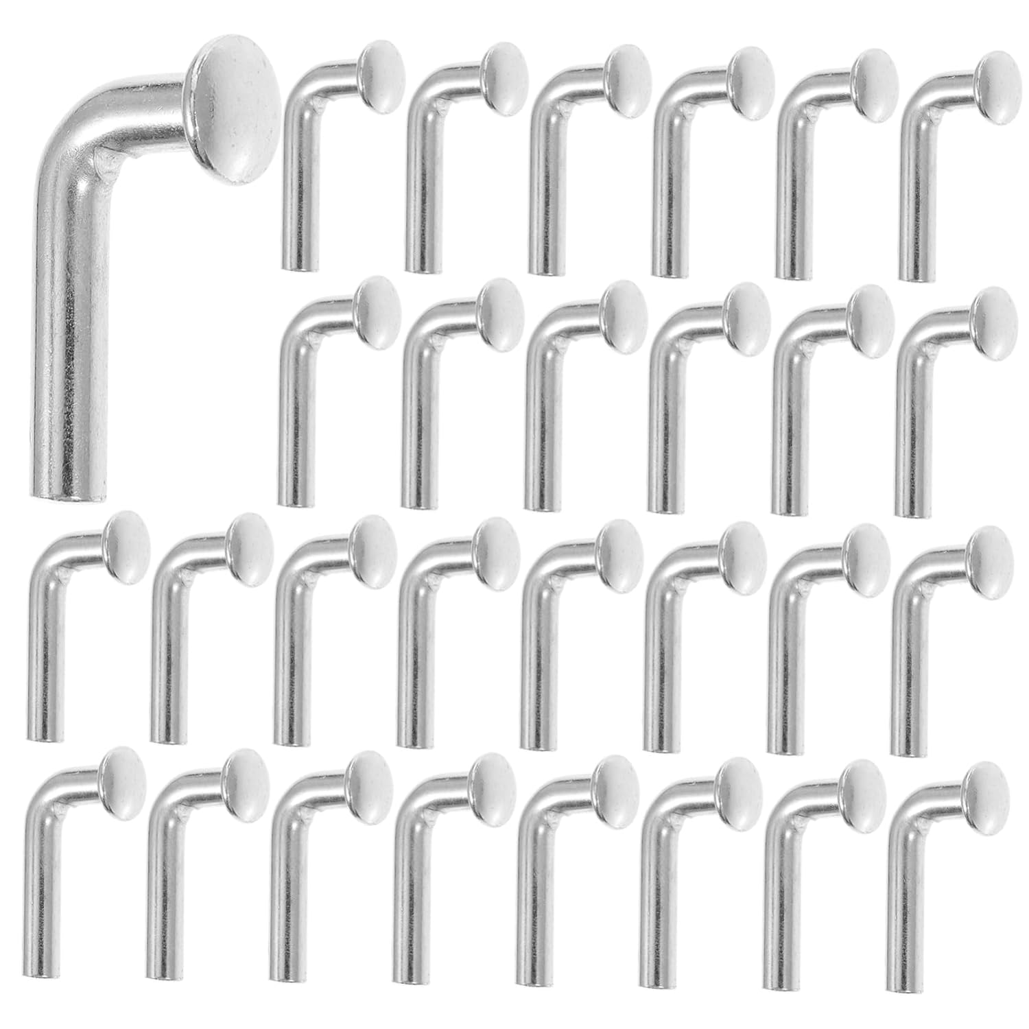 100pcs Sturdy Iron Material Pallet Rack Safety Drop Pin Replacement for Damaged Clips Easy Install