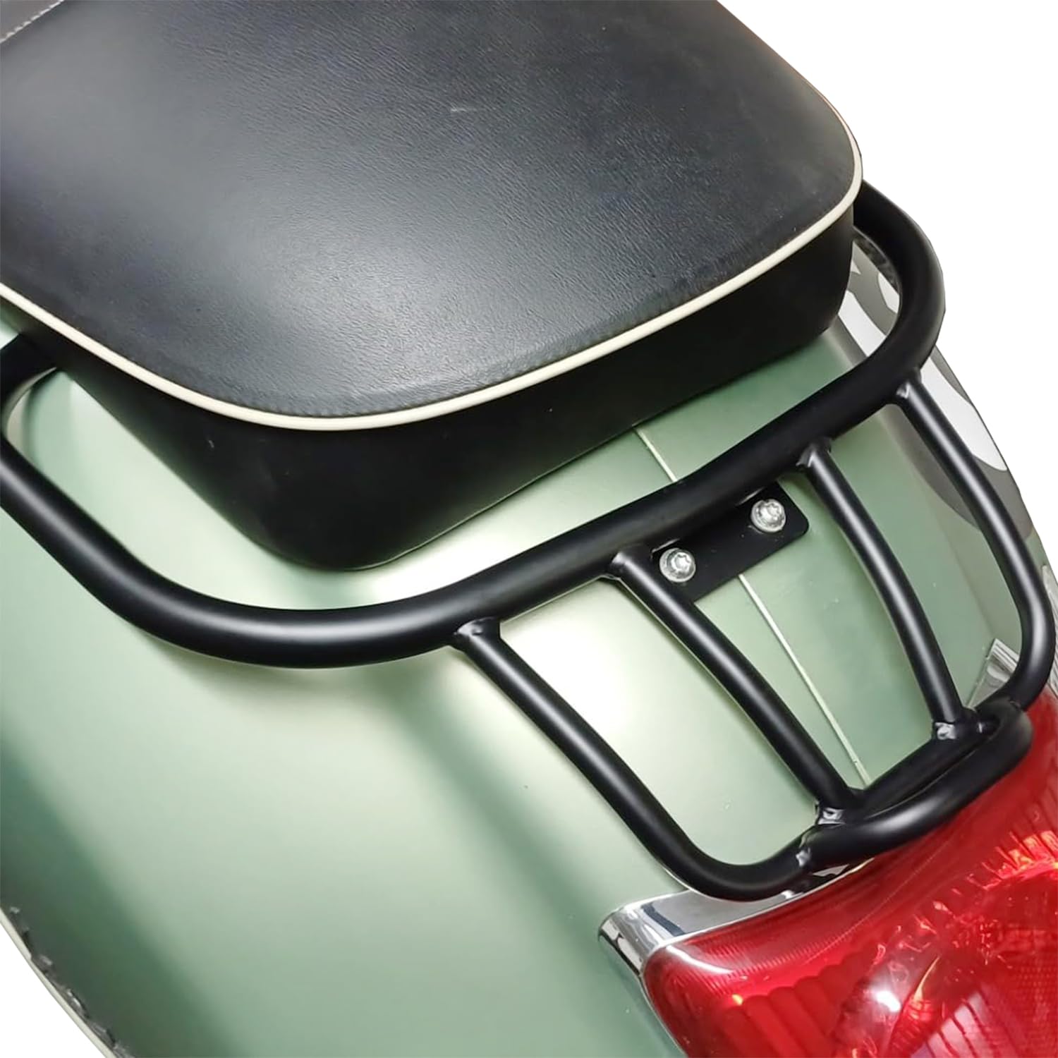 Motorrad Hinten Sportgepäckträger Regal Handlauf Armlehne Kompatibel mit GTS300 GTS250 GTV300 2008-2022 Schwarz