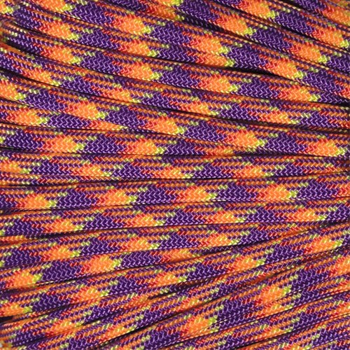 PARACORD PLANET 100 Feet Nylon 550lb Type III 7 Strand Paracord Carnival โ image 1
