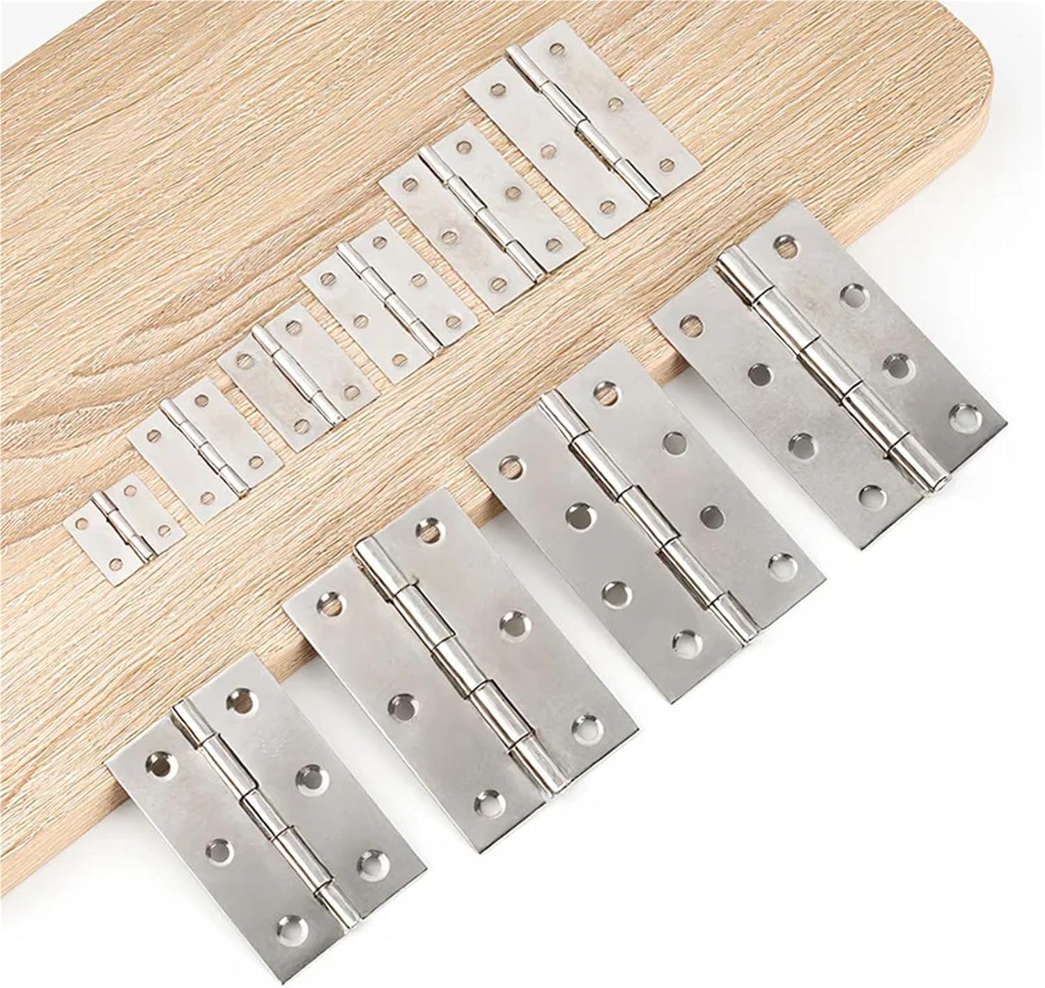 1-4 Inch Stainless Steel Universal Door Hinges Hardware Accessories 1pcs(1 Inch,2Pcs)