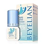 BEYELIAN Blue Eyelash Extension Glue 0.17fl.oz/5ml / 0.5Sec Drying Time/Retention - 7-8 Weeks/Blue Adhesive/Professional Hypoallergenic Formaldehyde-Free Lash Extension Glue Supplies