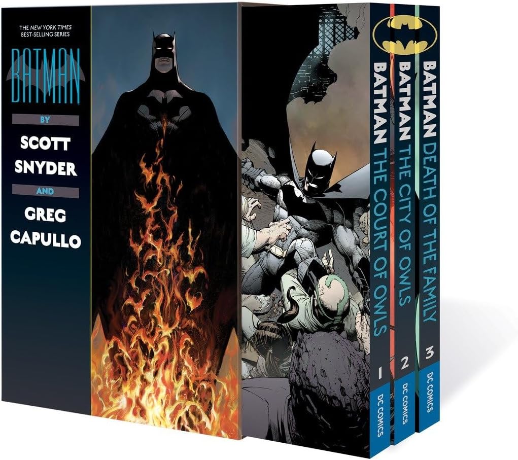 Batman by Scott Snyder & Greg Capullo Box Set Paperback – 20 Sept. 2016