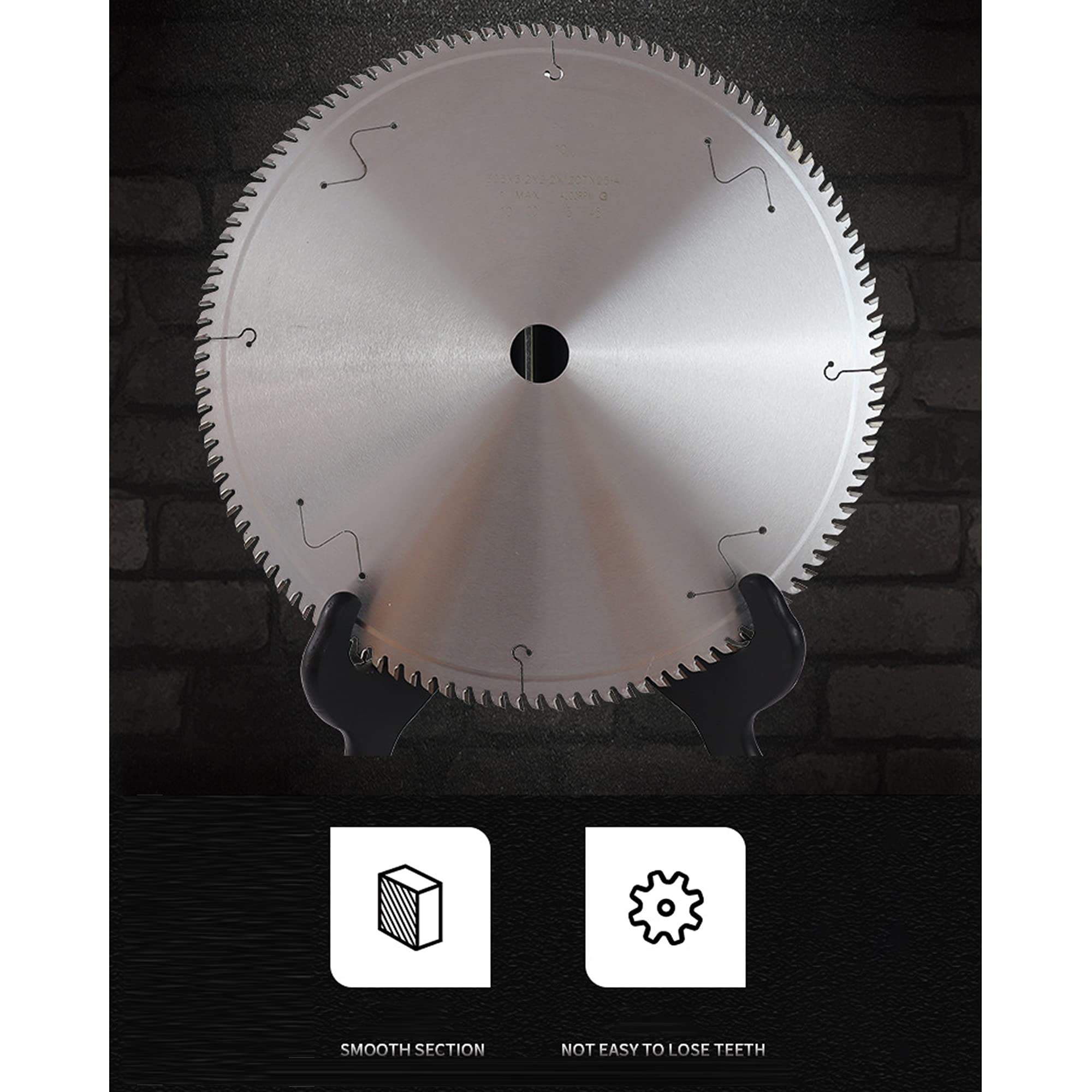 Lame per seghe circolari Lame per seghe in metallo duro Lama per sega TCT 305mm x 3.2mm x 2.2mm x 120P x 25.4mm Lama per sega circolare per tagli di legno metallo e plastica