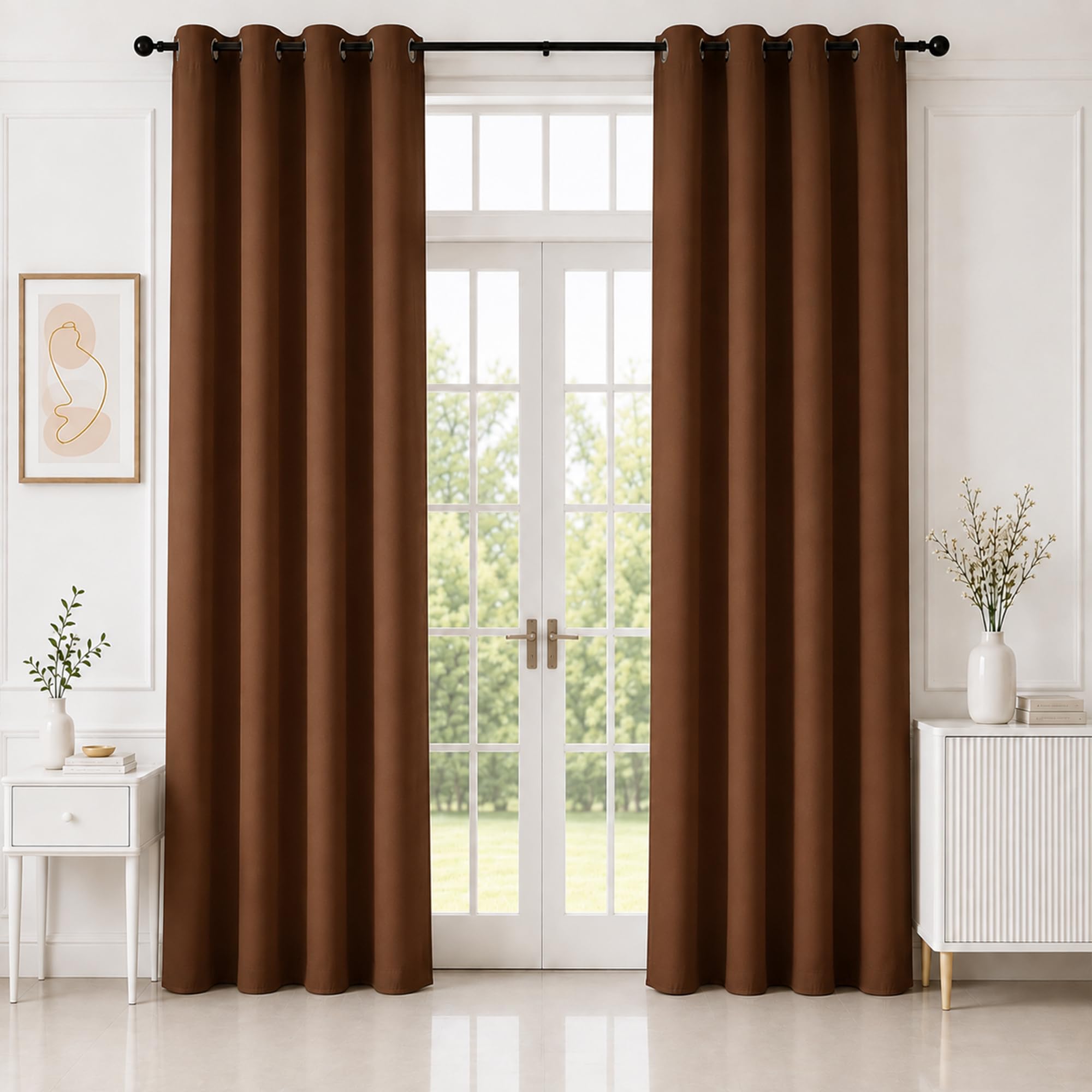 Blackout Curtains - True Black & Privacy -1