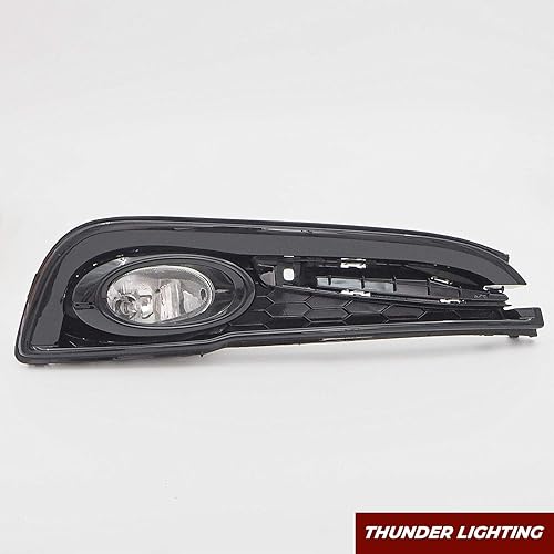 Miniatura 3 de Juego de 2 luces antiniebla con bisel + arnés + interruptor + bombillas – para Honda Civic Sedan 2013-2015 reemplazo directo 33901TR0A51 33951TR0A51