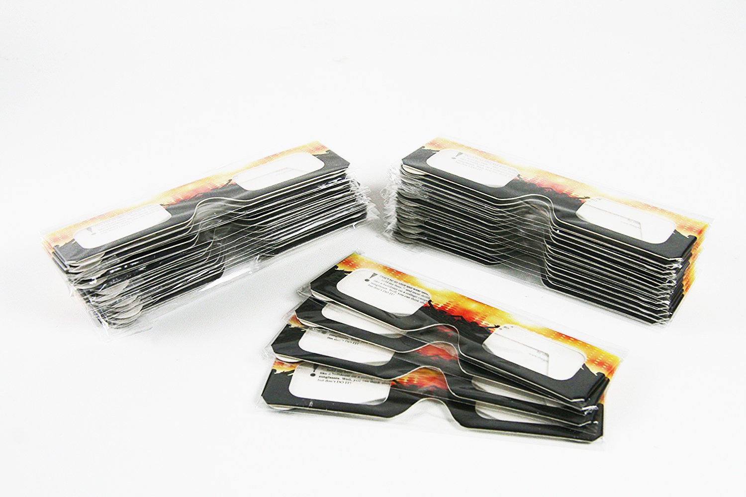 New Years - 50 Pair - Fireworks! Rainbow Diffraction Glasses - Folded Party Central …