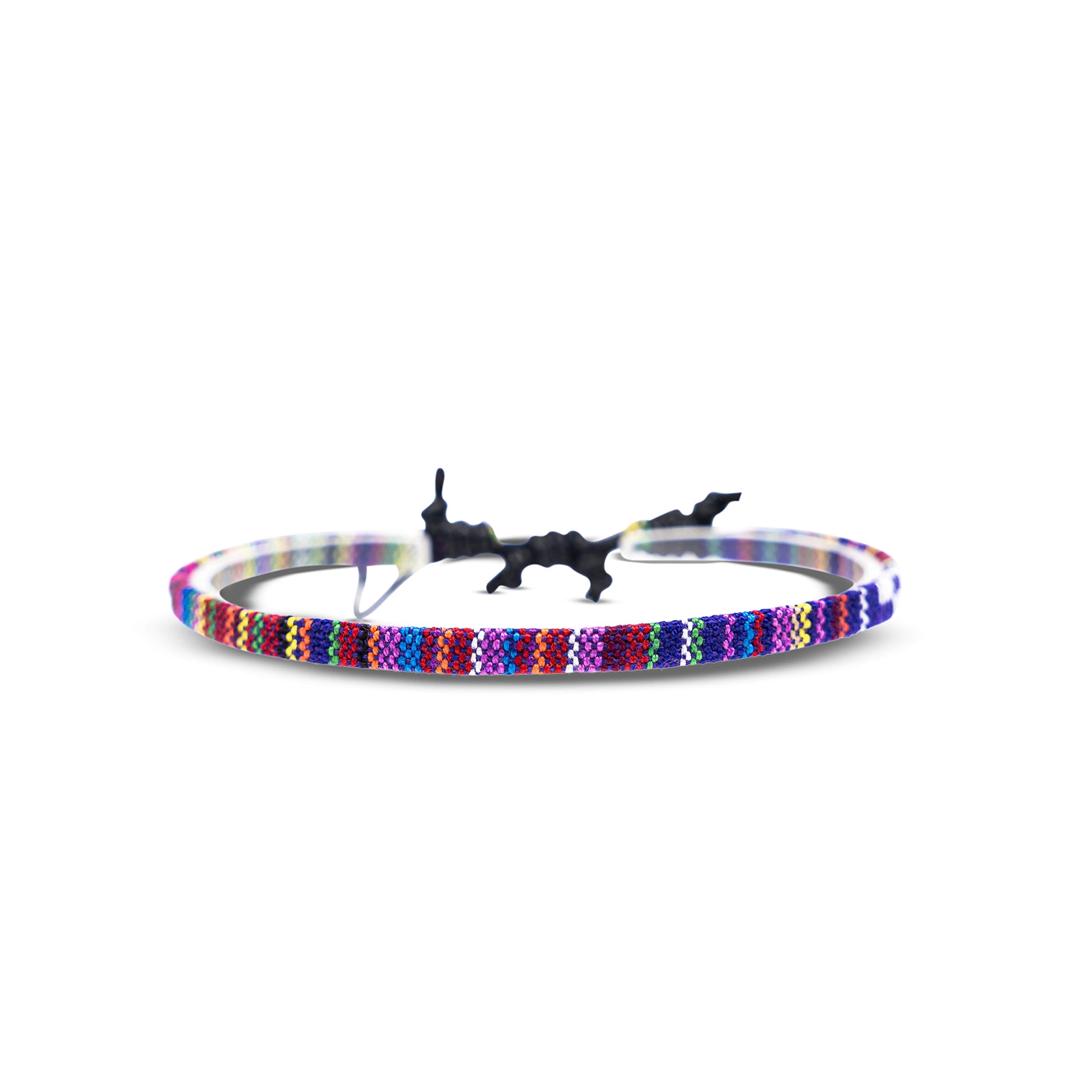 Made by Nami Pulsera Boho Surfer para Mujer y Hombre - Accesorios para Fiestas y de Playa - Hechos a Mano - 100% Resistente al Agua y Ajustable (Set de 3#2) — view 4
