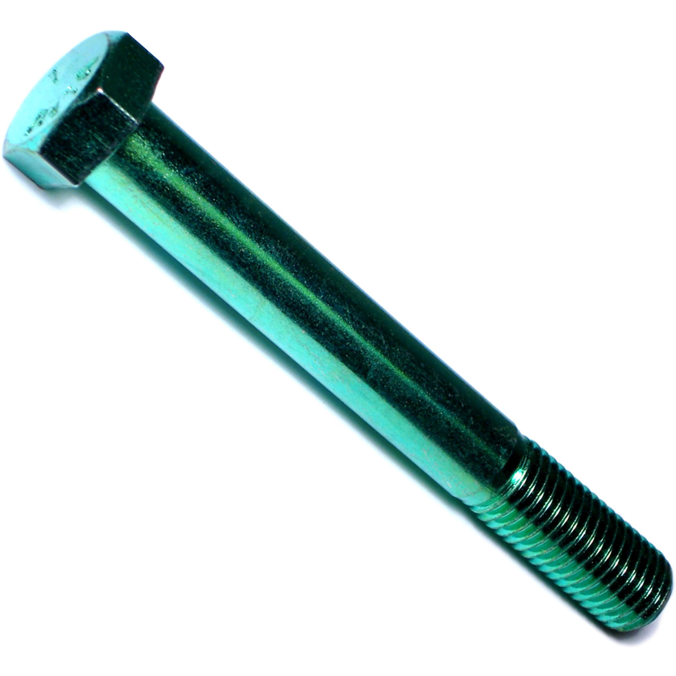 Tornillos hexagonales grado 5 de rosca gruesa tornillería industrial 3/4 pulgadas pack 12