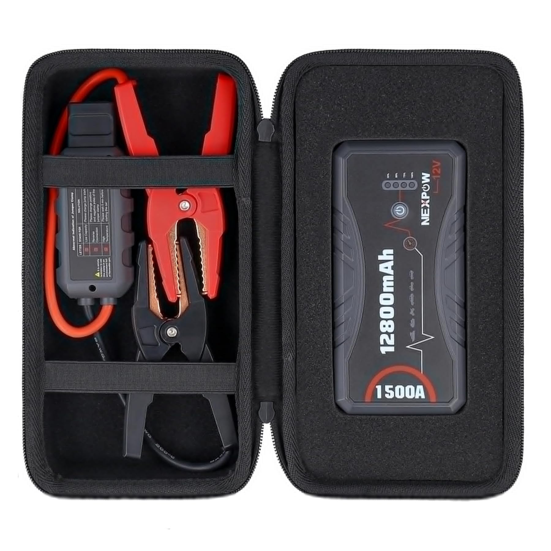 Aenllosi Hard Case Compatible with Nexpow Jump Starter 3000A 2025 Travel Bag for Q10S Jump Start Battery Pack