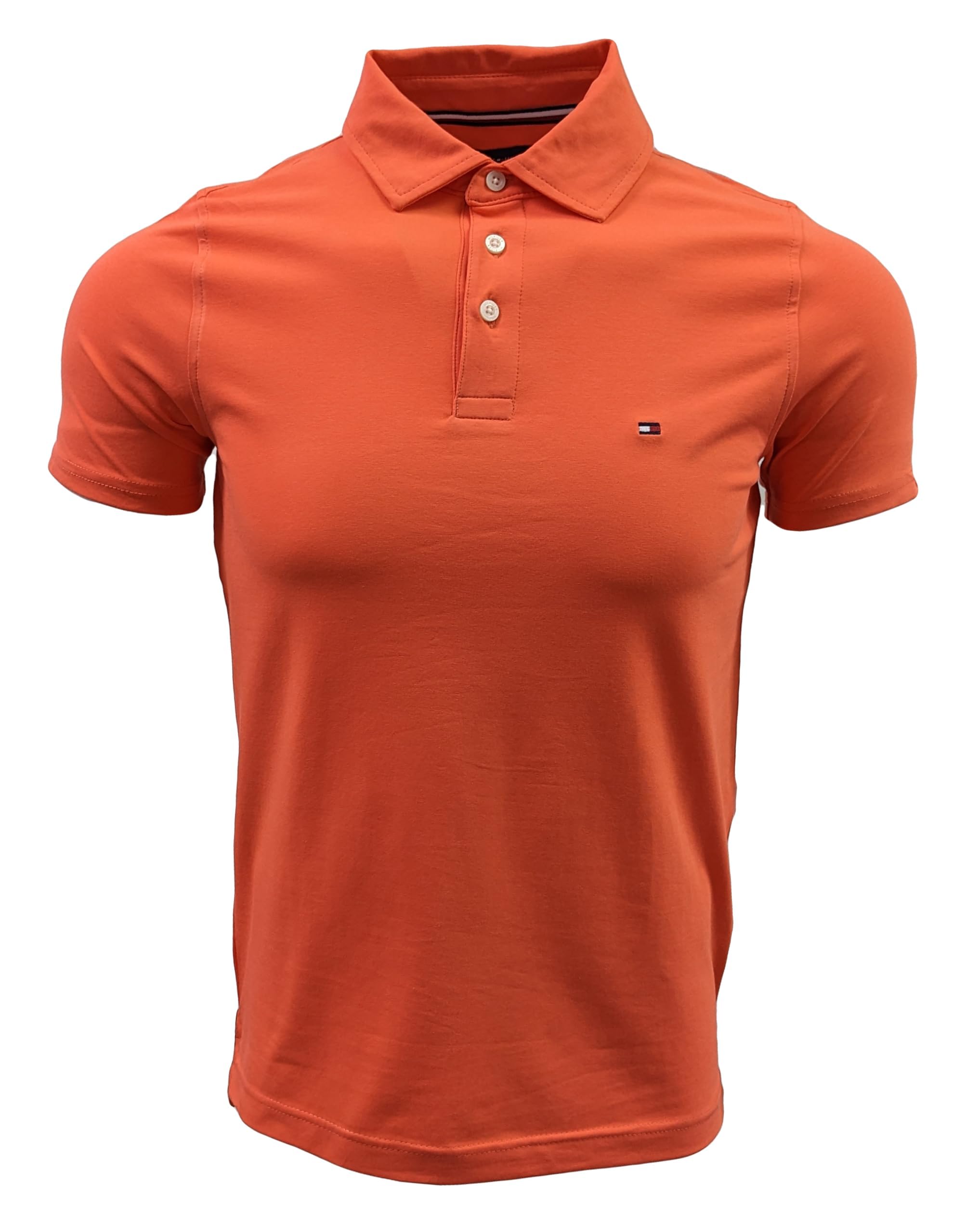 Tommy Hilfiger Mens Short Sleeve Cotton Pique Polo Shirt in Regular Fit