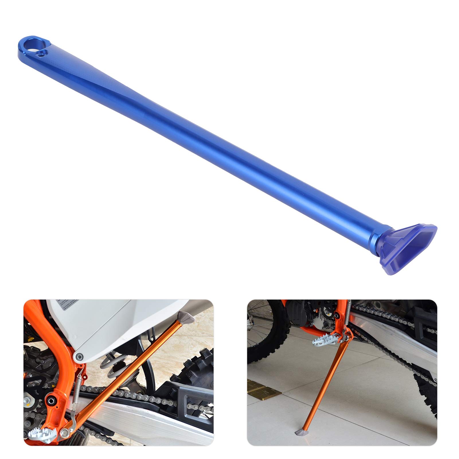 Béquille Réglable En Alliage D'aluminium CNC Pour Moto Cross - 435mm, Compatible KTM, Husqvarna, Husaberg