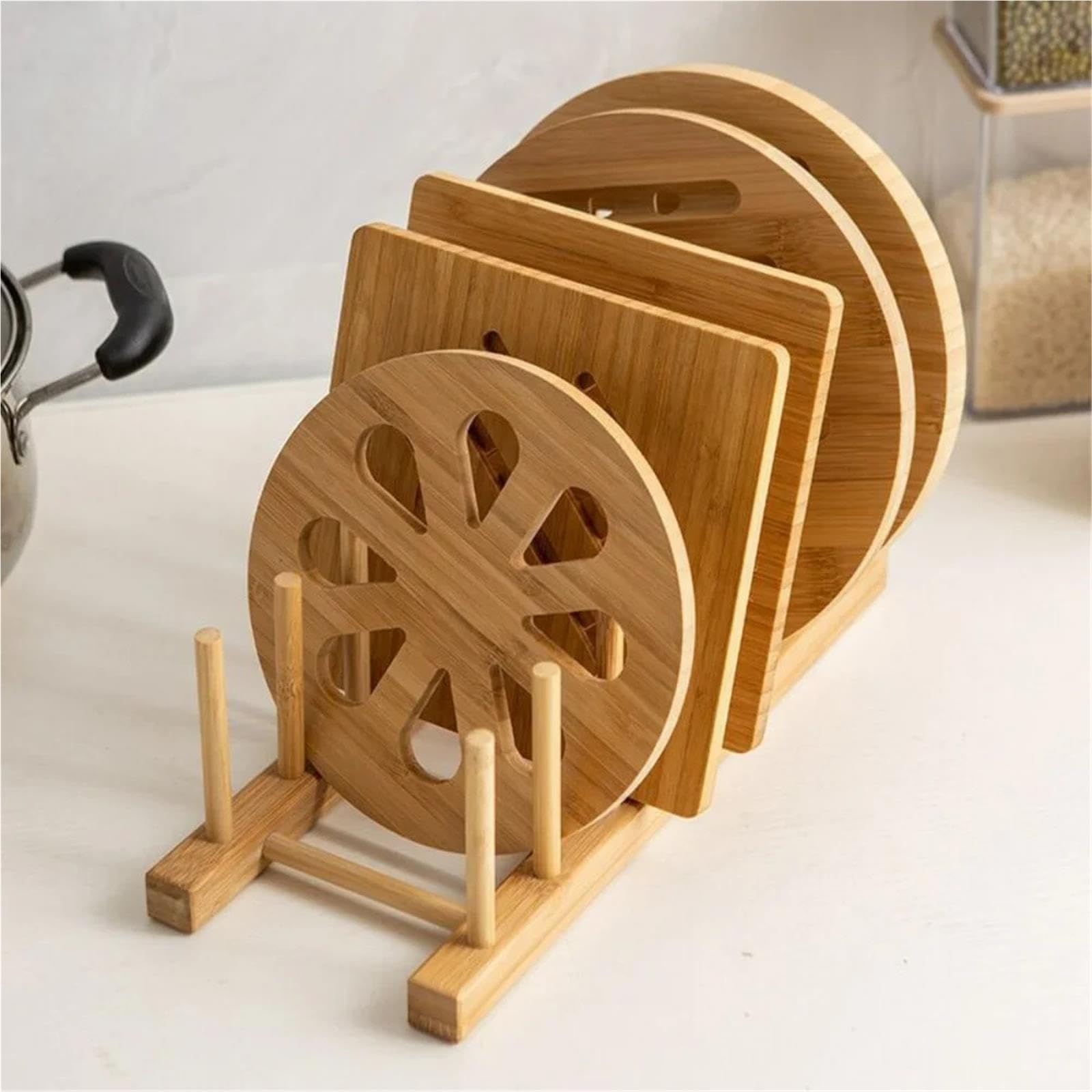Topfdeckelhalter Abtropfender Aufbewahrungsorganisator