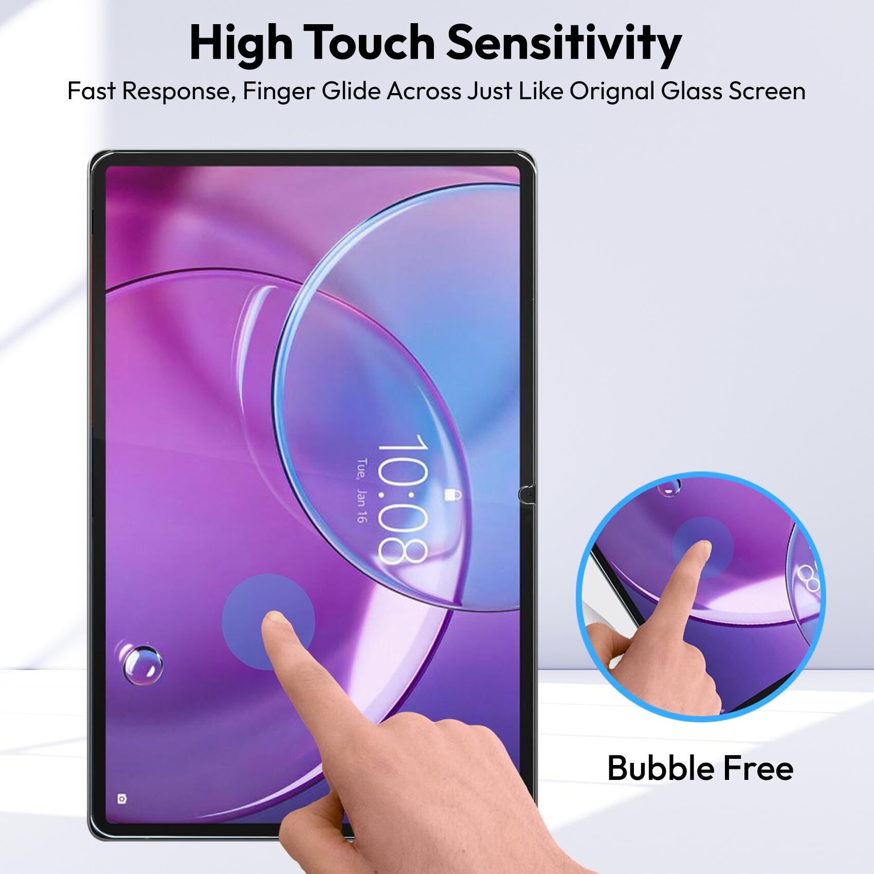 Robustrion Tempered Glass Guard for Lenovo Idea Tab Pro 2nd Gen 13", 1 Pack — Amazon image 6