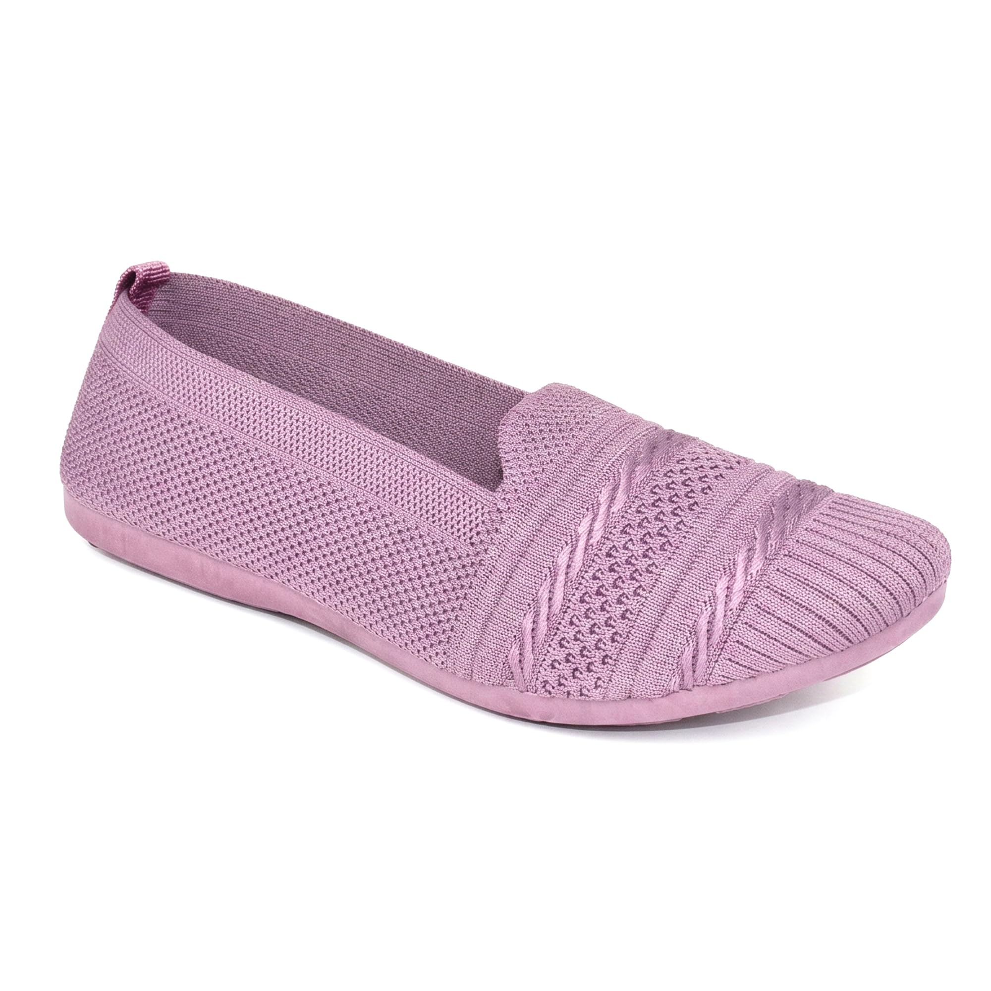 Women Ballet Flats Shoes | Slip On Comfortable Flats for Women | Lightweight Breathable Daily & Office Wear Footwear | Soft Casual Ethnic Festive Puja Wear Shoes | College, Travel & Walking Shoes-image-33