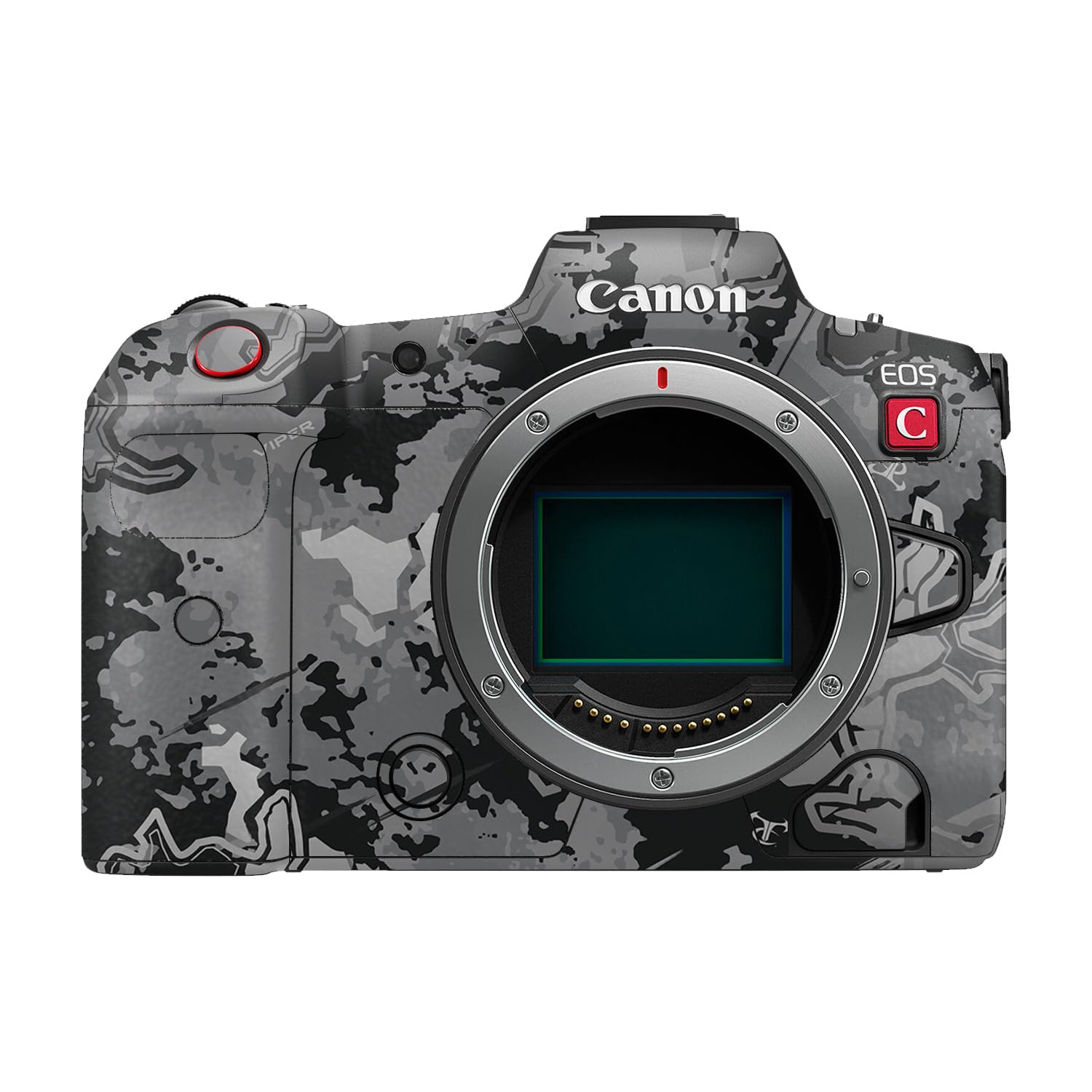 Camera Skin Compatible with Canon EOS R5C (2022) - Viper Urban - Premium 3M Vinyl Protective Wrap Decal Cover - Easy to Apply | Crafted in the USA by MightySkins