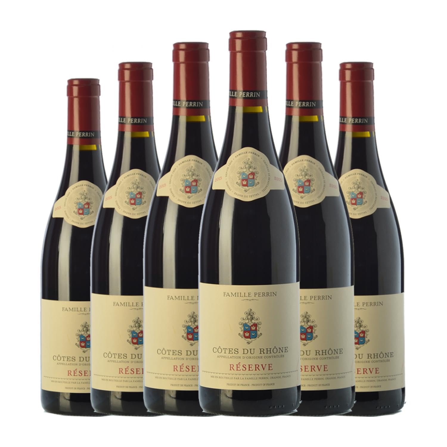 Famille Perrin Réserve Côtes du Rhône Reserva 75 cl Vino tinto (Caja de 6 Botellas de 75 cl)