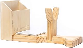 Stand for Hot Glue Gun with Glue Stick Holder & Hot Glue Stand | Hot Glue Gun Stand Wood | Mini Glue Gun Stand | Hot Glue Gun Accessories | Hot Glue Gun Holder