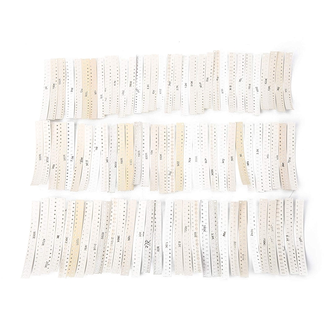 1800个0603贴片电阻样品套件 1%误差 90种规格