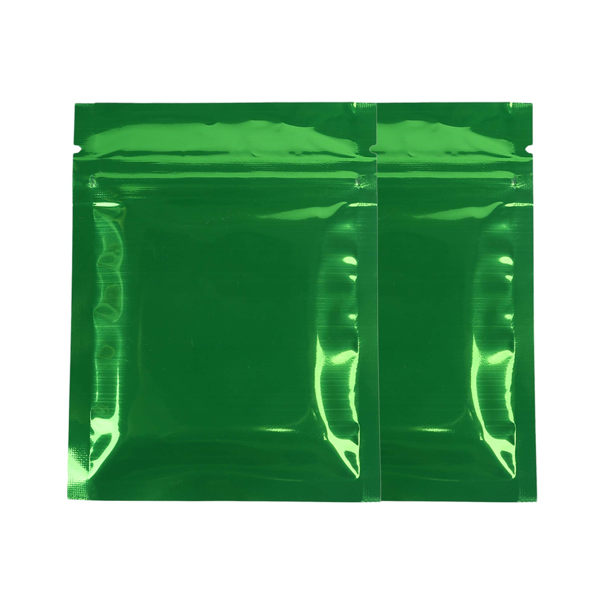 Sacs d'emballage plats refermables QQ Studio QuickQlick vert 100 pcs