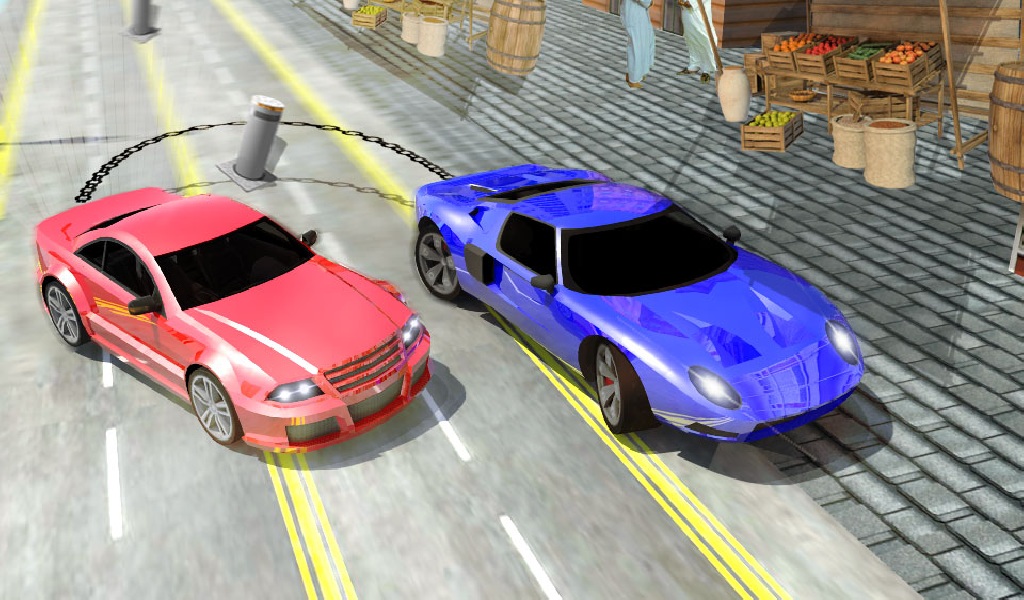 String Game Car Crazy Chained Cars Racing 3D Games - App on the Amazon Appstore