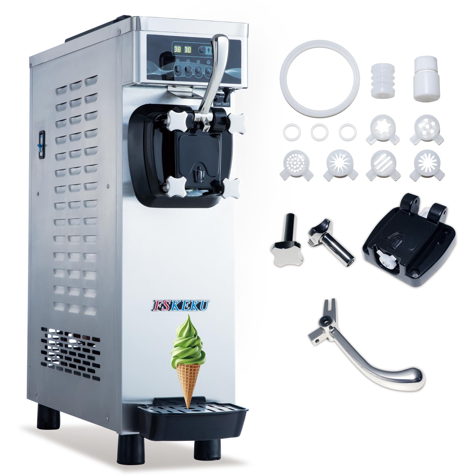 FSKEKU YKF-8116F Commercial Soft Serve Ice Cream Machine