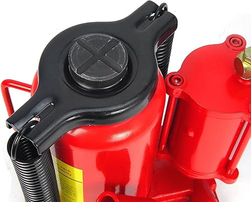 Miniatura 4 de Stark USA Botella de aire hidráulica de 20 toneladas con elevación de gato de botella de aire portátil de bajo perfil manual Jack Air Jack con mango