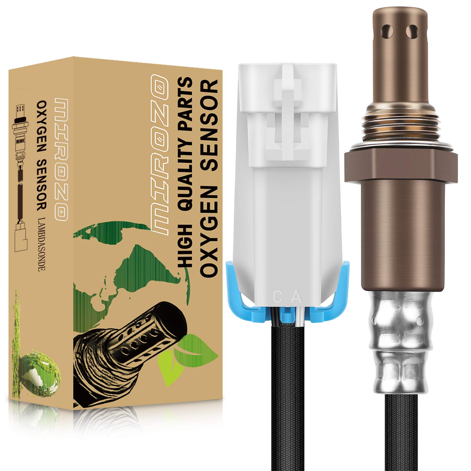 MIROZO 250-24470 Oxygen O2 Sensor Upstream Downstream for Cadillac, for Chevrolet, for GMC, for Buick, for Pontiac, for Saturn, for Isuzu 2003-2015 1PCS