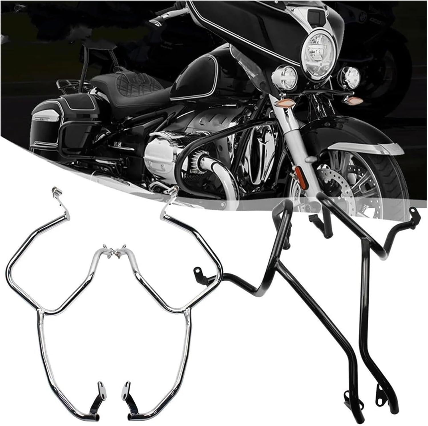 Barre protezione moto Barra di protezione per moto per motore Barre autostradali per BMW per R18B R18TC