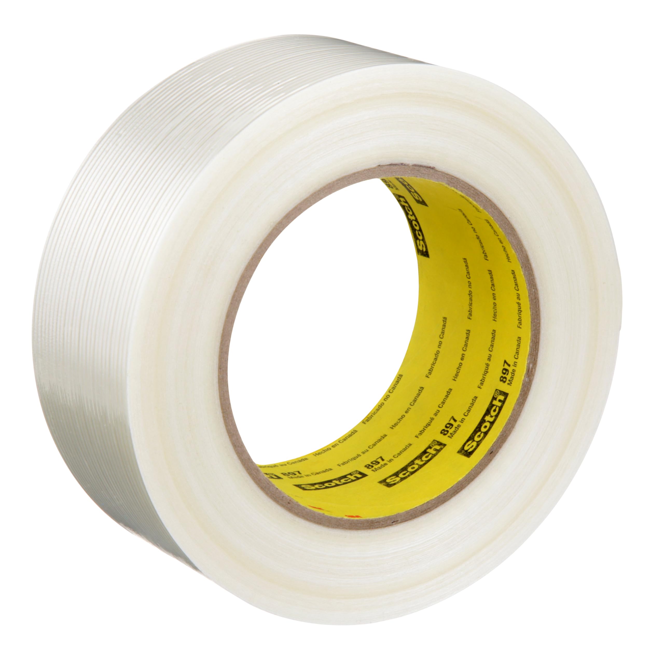 Scotch Filamentband 897, transparent, 48 mm x 55 m, 5 mil (897 48X55)