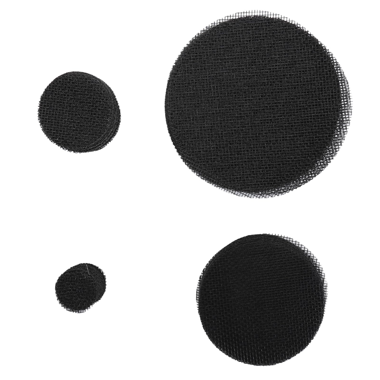 400pcs Flower Pot Grid Pads, Breathable PP Drainage Grid Mat with Round Bottom, Prevent Soil Loss for Garden Supplies