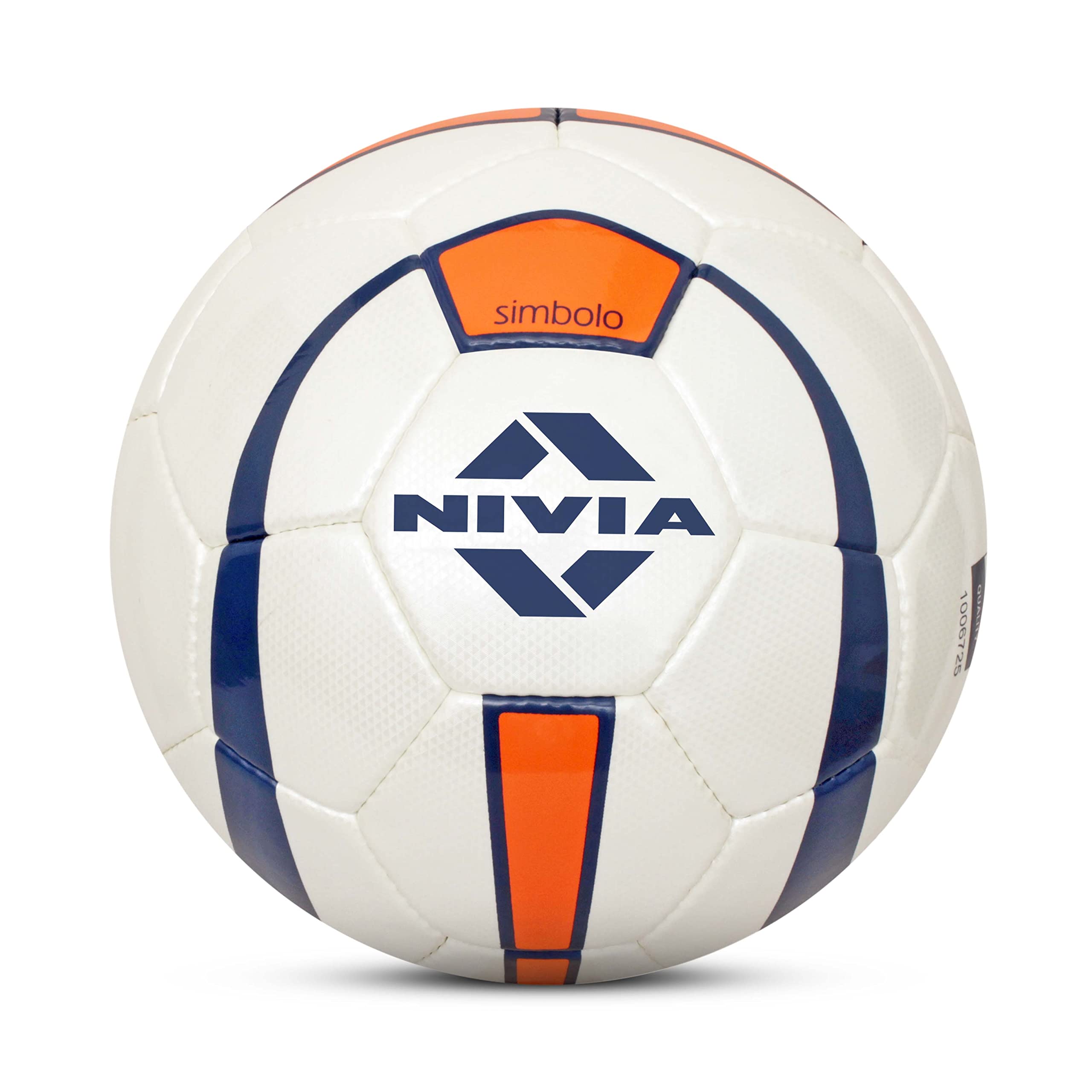 Nivia Simbolo Football/PU Stitched Construction/ 32 Panel/Suitable for Hard Ground with Grass/International Match Ball/Size - 5 (Multicolour) (B079HT7Z2X) Amazon Price History, Amazon Price Tracker