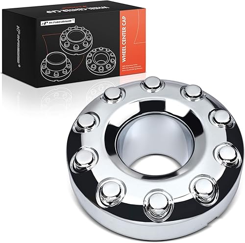 A-Premium Tapa central de rueda compatible con Ford F-450F-550 Super Duty 2005-2017, delantera izquierda o derecha, conductor o pasajero, repuesto #