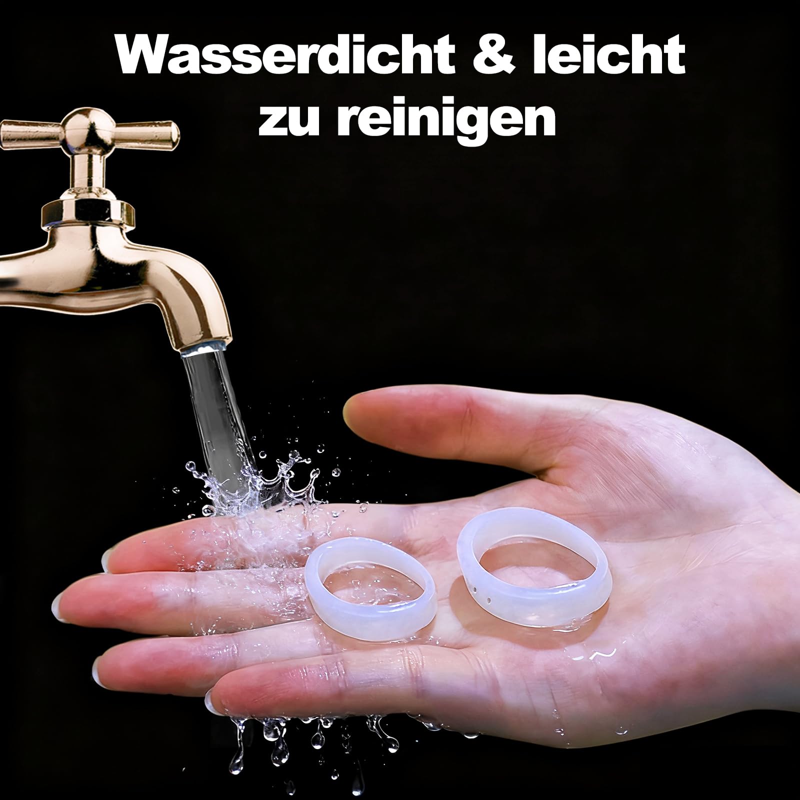 Anneaux de Pénis - 2 Tailles Anneau Penien - Anneau Homme Cockrings pour des érections plus longues et plus dures Pénis Homm Sex Toýs Homme Jouet Sexualité Cockringe élastique Adultes