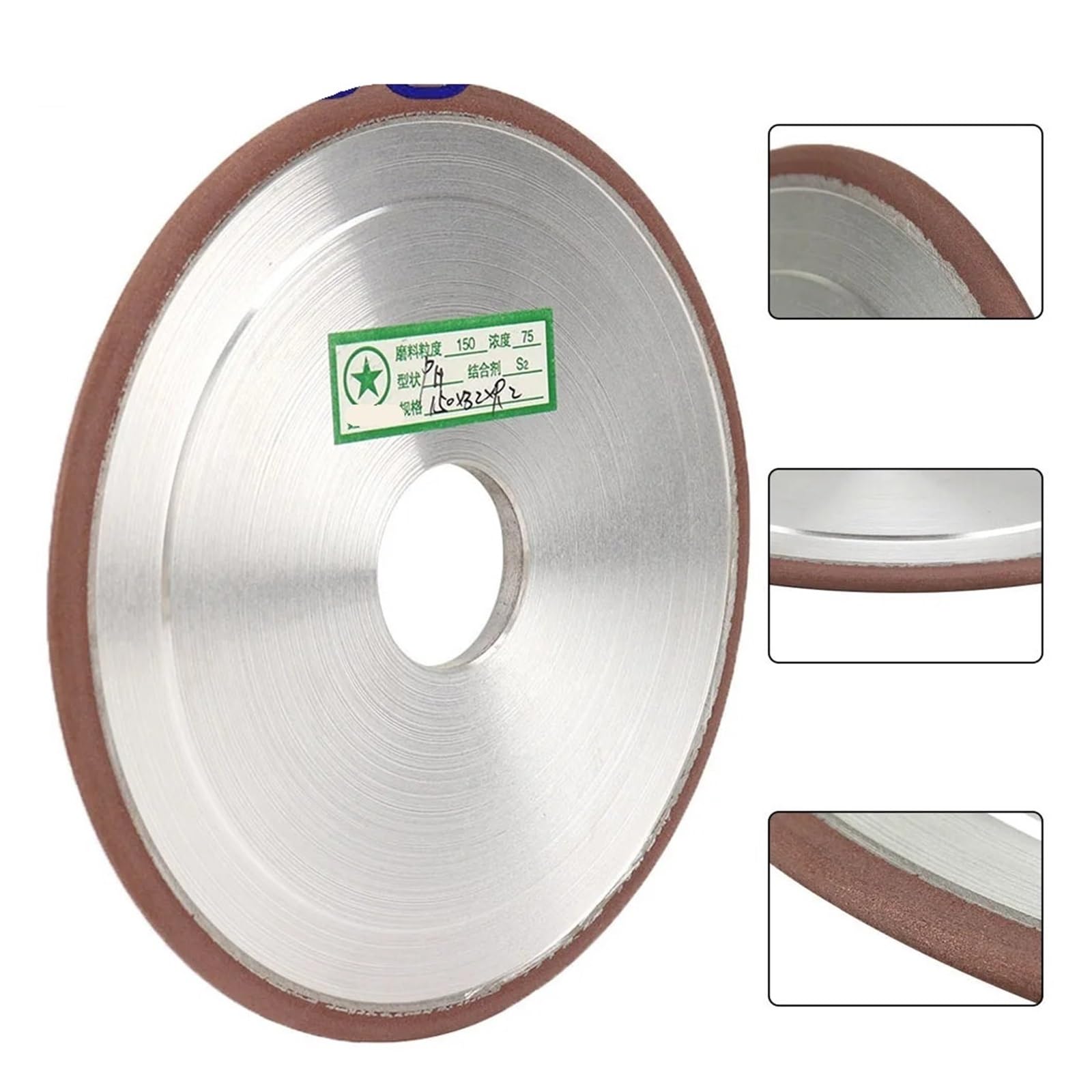150 mm Schleifscheibe 6 Zoll R1,5 R2 R3 R4 R5 | 6-Zoll-Schleifscheibe for die Endbearbeitung von Fräserkanten(R2)