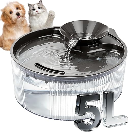 Fonte de Agua Automatica para Gatos e Cachorros 5L com Filtro