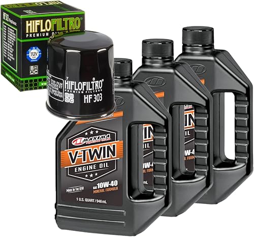 Kit de cambio de aceite para Yamaha 2000 YFM400FA Kodiak 4WD SRA V-Twin 10W-40