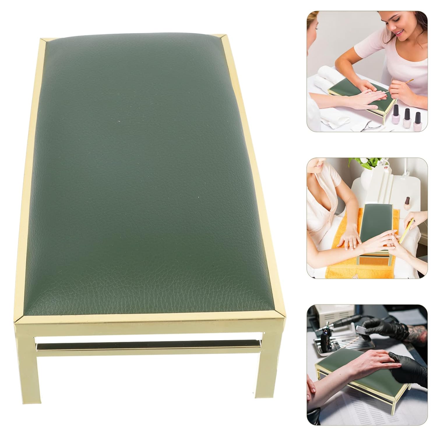 Vaguelly 1pc Comfortable Marble Hand Pillow for Manicure Simple Wrist Rest Cushion for Nail Art Home Use and Professional Salons Practical Design for Relaxation and Muscle Relief