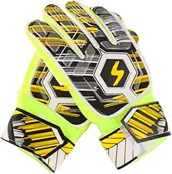 RiToEasysports Luvas de Futebol de Futebol Luvas do Goleiro de de Profissional Com Proteção de Dedos de Design Anti-deslizamento de 3 Mm para Treinamento para Treinamento para Competição Ao Ar Livre