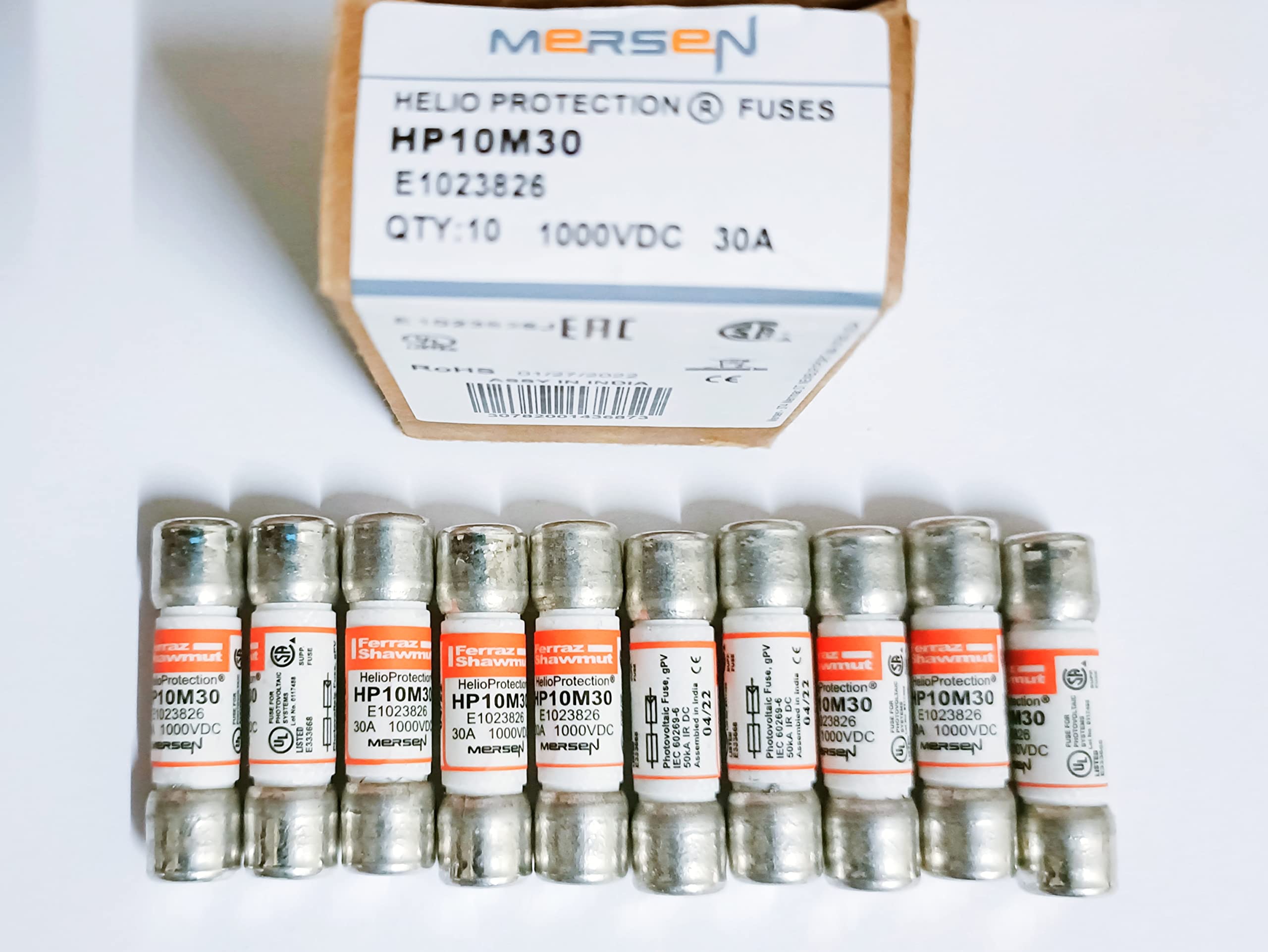 DC FUSE LINK HP10M15 MERSEN 30A - 10Qty (B09XR86ZND) Amazon Price History, Amazon Price Tracker