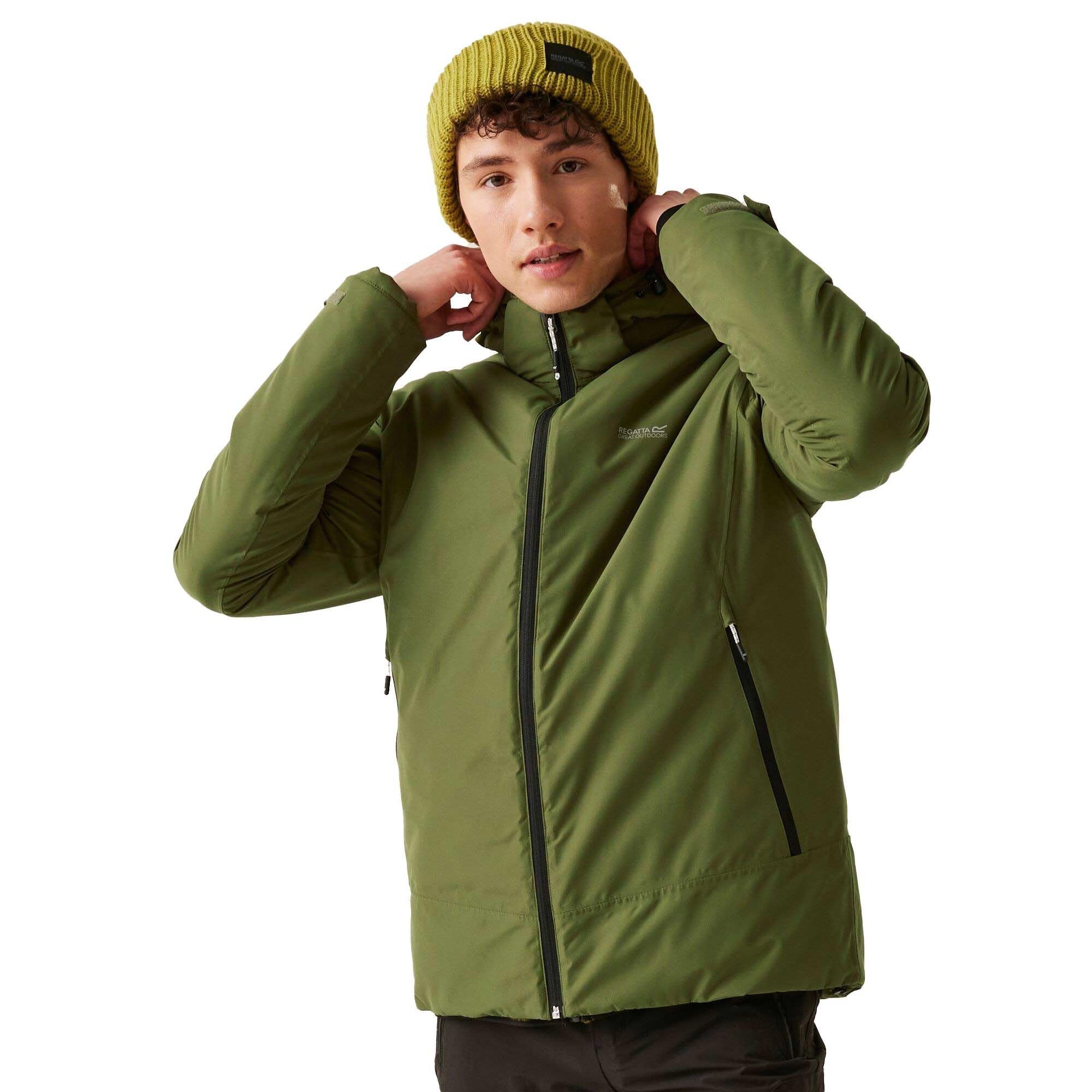 Regatta Men's Nephrite Green/Black Frelton Insulated Waterproof Jacket - Xxl