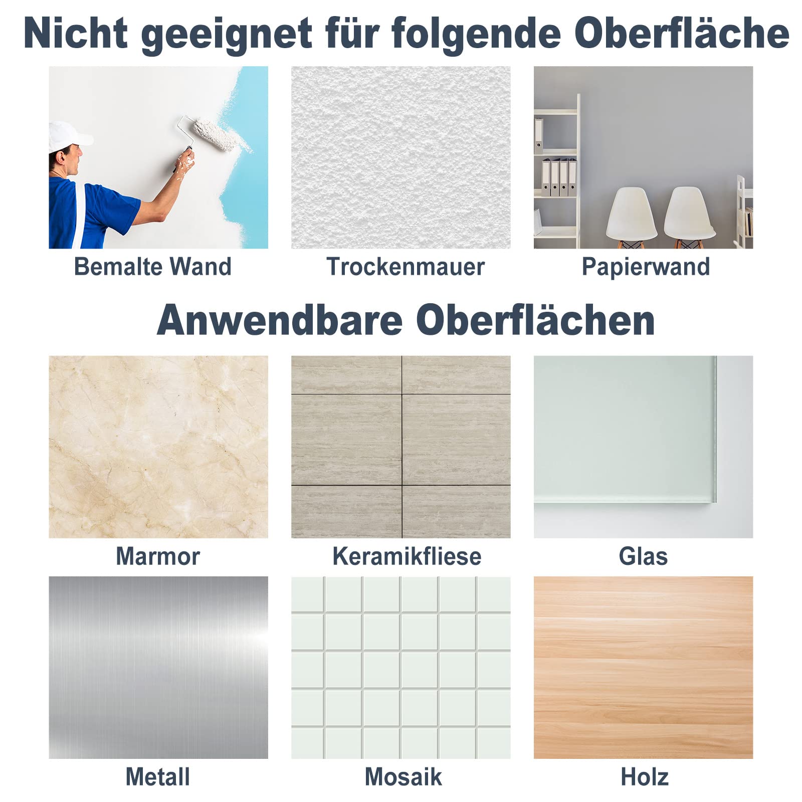 Ganchos De Pared Transparentes, Gancho Adhesivo Multiuso Para Puerta