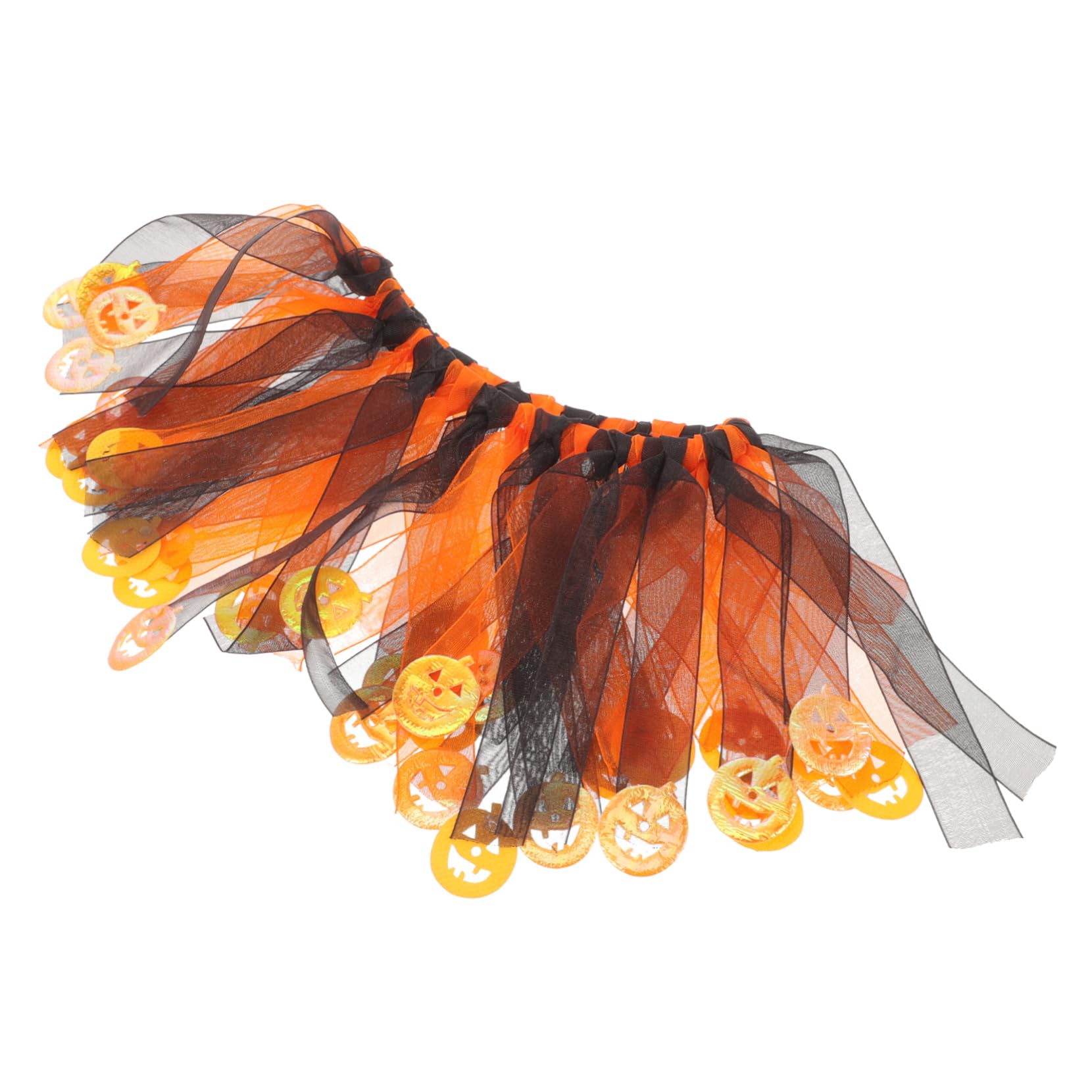 ORFOFEPet Collar Pet Neck Decor Halloween Dog Bandana Cat Bowknot Collar Ruff Collar Boy Cat Collar Girl Dog Collar Decorative Cat Collar Halloween Pet Costume Cat Neck Scarf Polyester