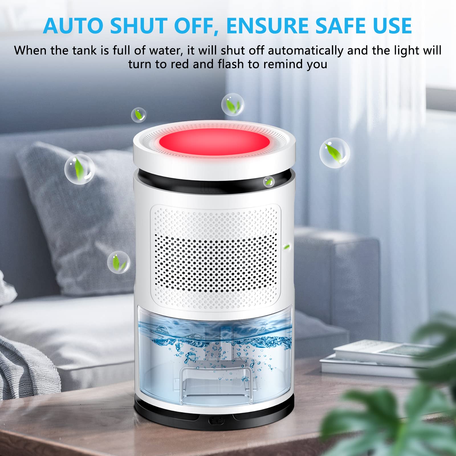 Dehumidifiers for Home Room Up to 700 sq ft, SEAVON 85oz Larger Water