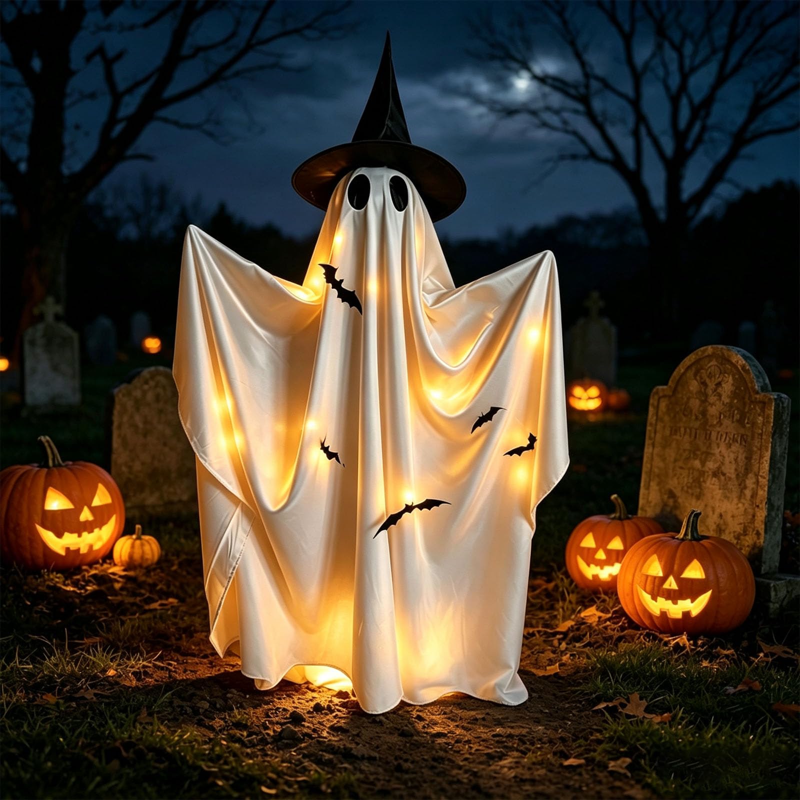 Decorazione da Giardino per Halloween con Tessuto, B