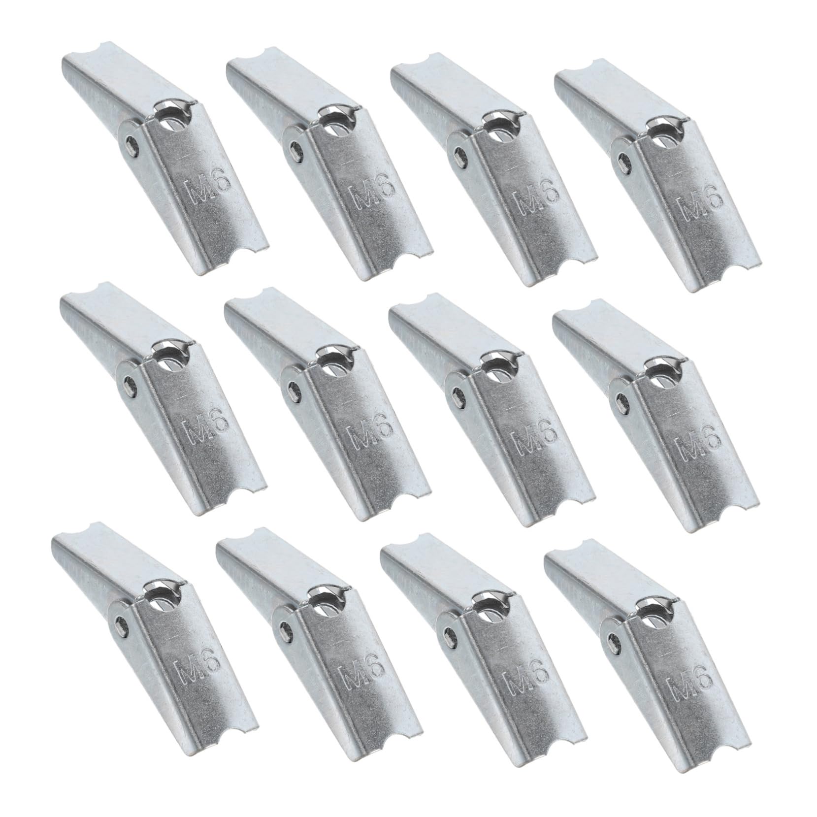 KICHOUSE Spring Toggle Bolt Anchors for Heavy Items 12pcs Drywall Anchors Wing Nut Easy Install