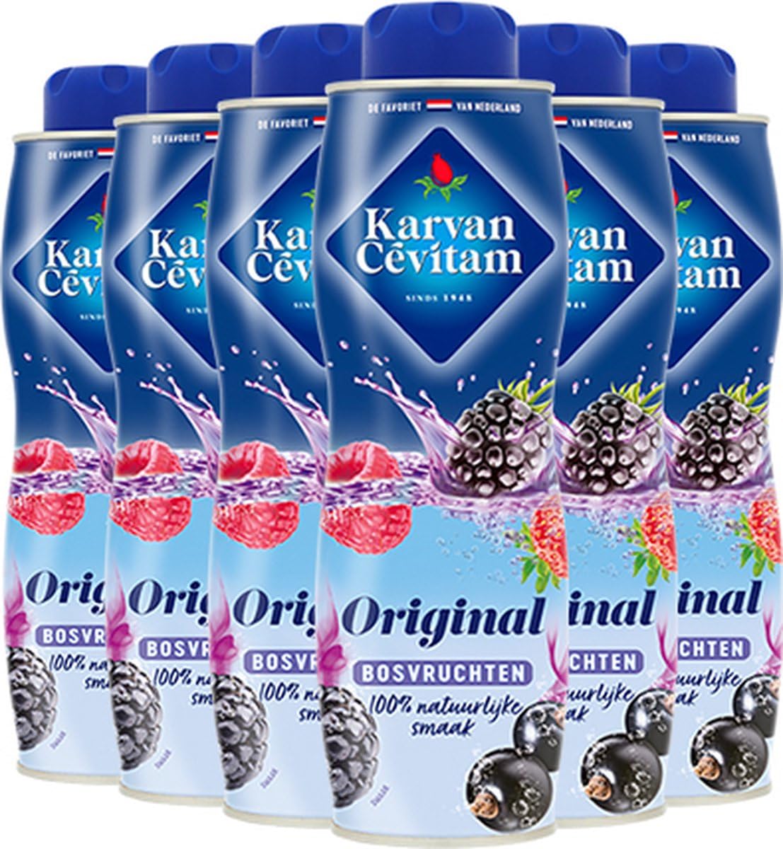Karvan Cevitam - Original Bosvruchten - 6x 60cl - Voordeelverpakking