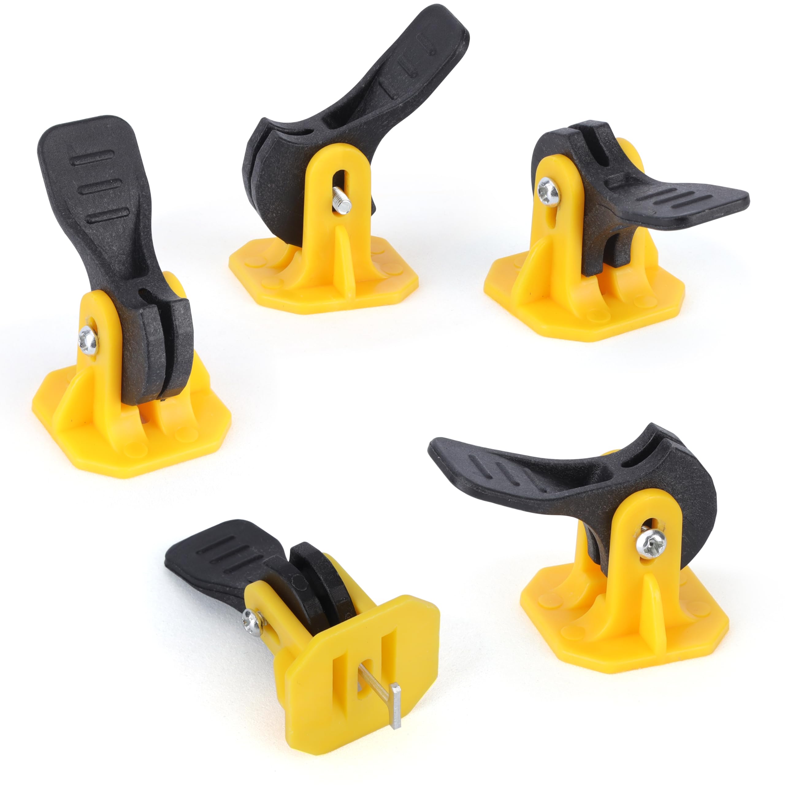Belle Vous Tile Leveling System Tiling Tools (100 Pack), Reusable Tile Spacer Clips for Tile Installation/Correction